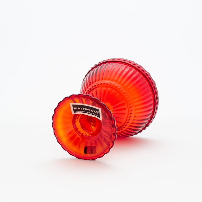 Marimekko / Nuutajarvi｜Maribowl｜old red | lumik