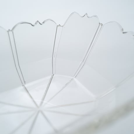 Iittala｜Pekka｜glass tray 18.5cm