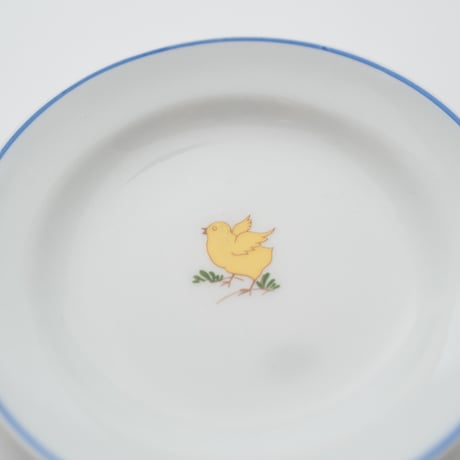 ARABIA｜children plate φ11cm｜baby chicken