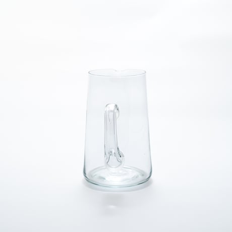 Riihimaki｜1267｜glass pitcher H14cm