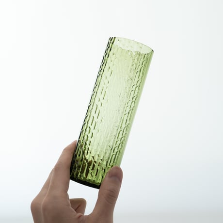 Riihimaki｜Flindari｜vase 16.7cm｜green