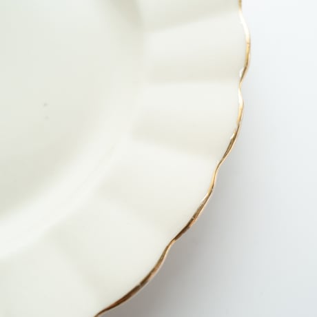 Arabia｜Kultakorva｜plate φ 17cm｜gold
