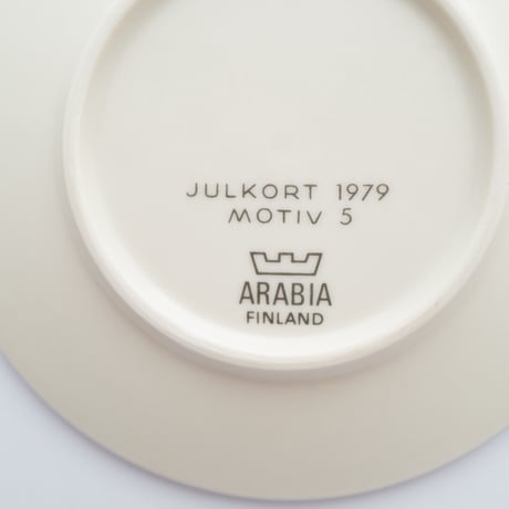 Arabia｜Christmas plate｜Julkort｜Motiv 5