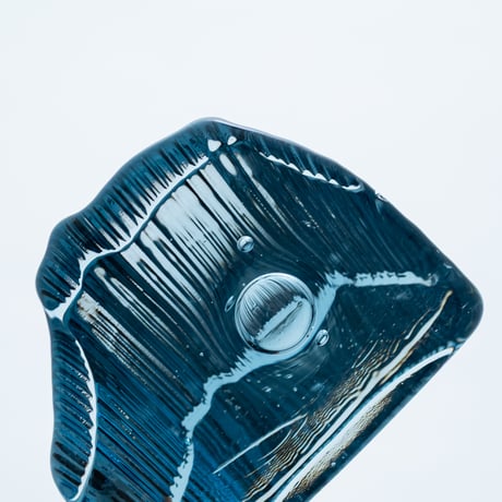 Iittala｜glass paperweight｜Midnight sun｜M｜2