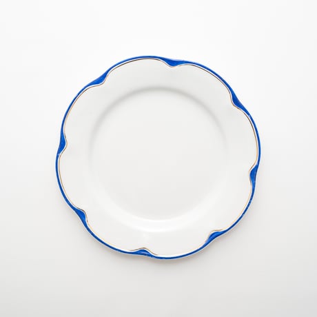 Old Arabia｜Pekka｜plate φ18cm｜blue and gold｜2