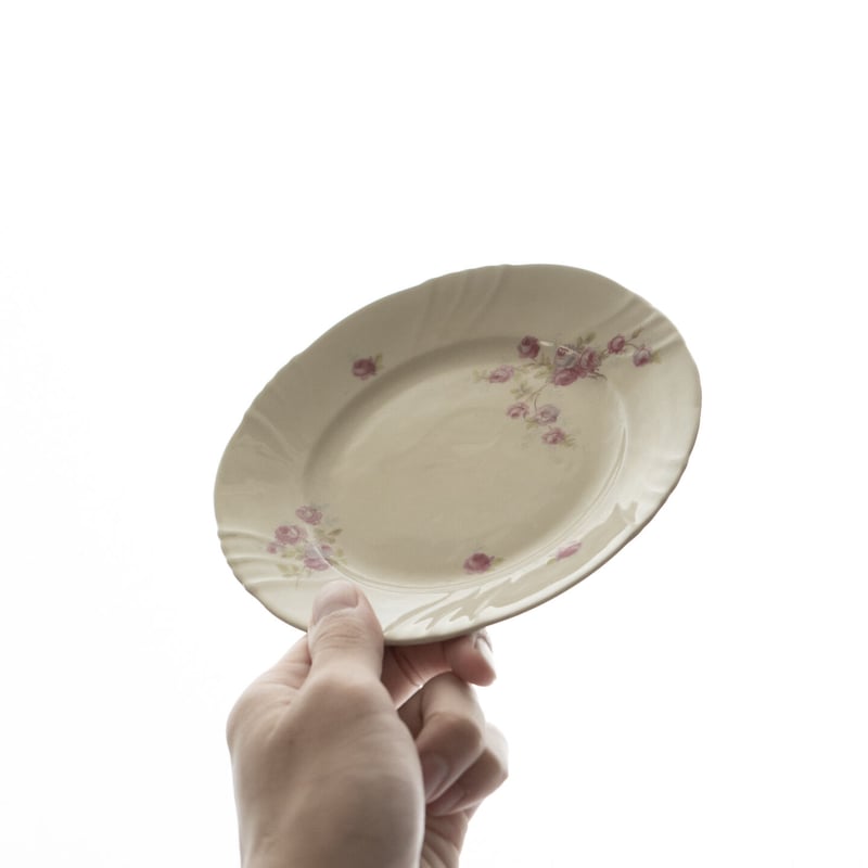 Old Arabia｜plate φ17cm｜rose | lumikka online shop