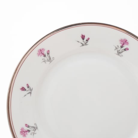 Arabia｜AB model｜plate φ20cm｜pink flower