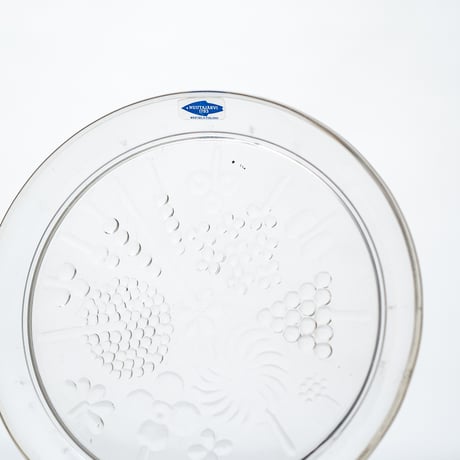 Nuutajarvi｜Flora ｜plate φ17cm｜clear｜2