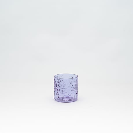 Nuutajarvi｜Flora ｜shot glass φ5.2cm｜amethyst