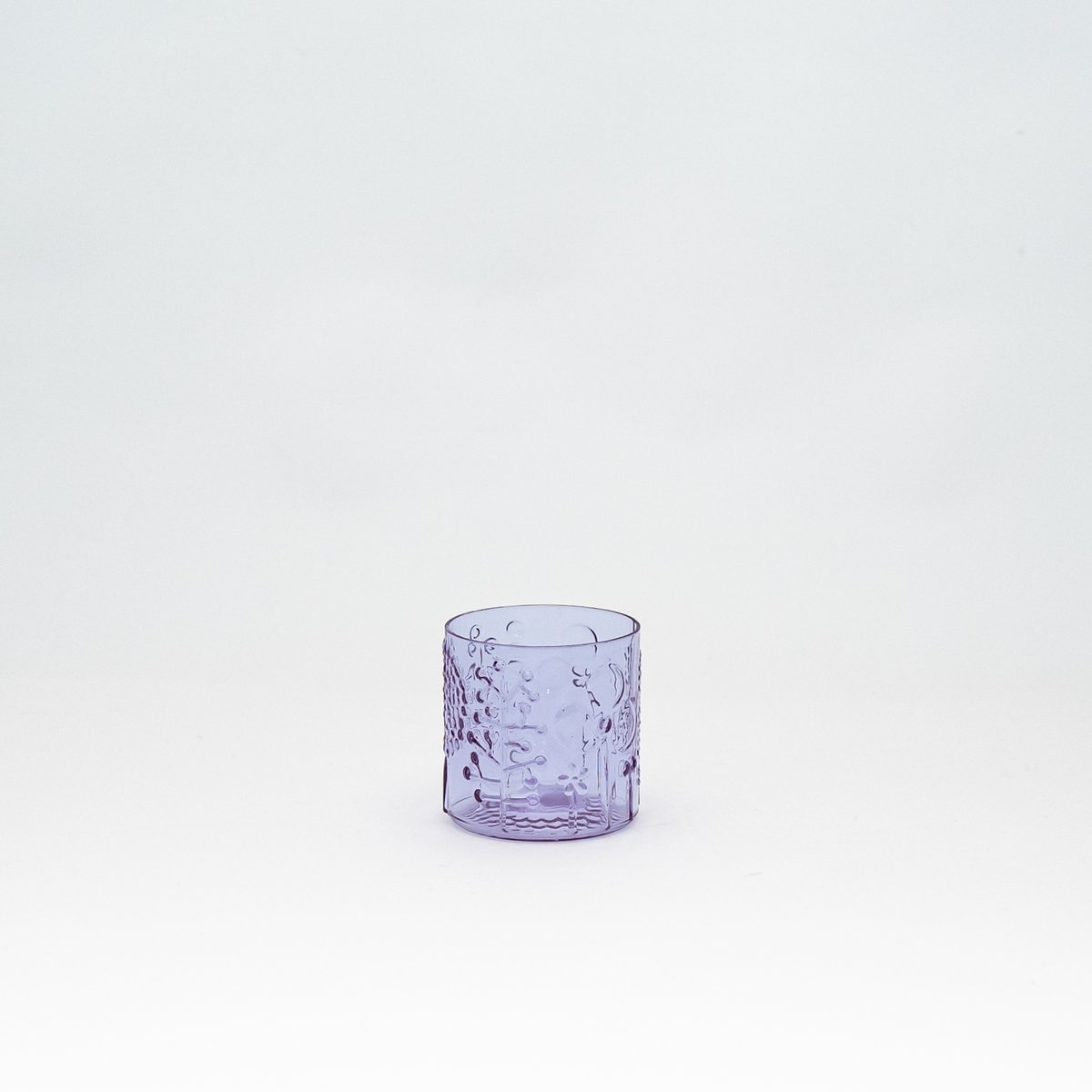 Nuutajarvi｜Flora ｜shot glass φ5.2cm｜amethyst |