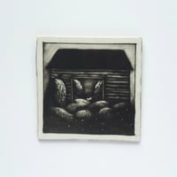 Arabia｜Helja｜wall plate｜prototype｜monochrome