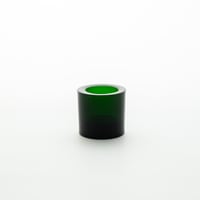 Iittala｜Kivi｜candle holder｜alfa green