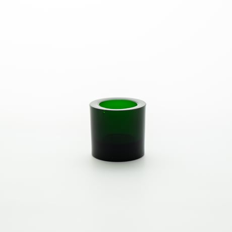 Iittala｜Kivi｜candle holder｜alfa green