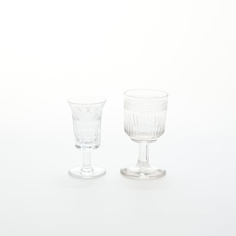 Nuutajarvi｜Antica｜liqueur glass φ4.9×H9.1cm