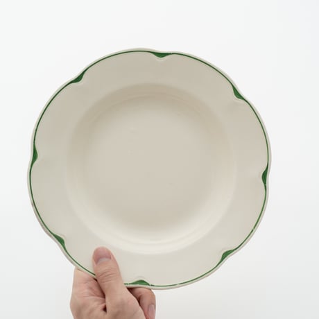 Old Arabia｜Pekka｜soup plate φ24cm｜green