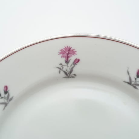 Arabia｜AB model｜plate φ17cm｜pink flower