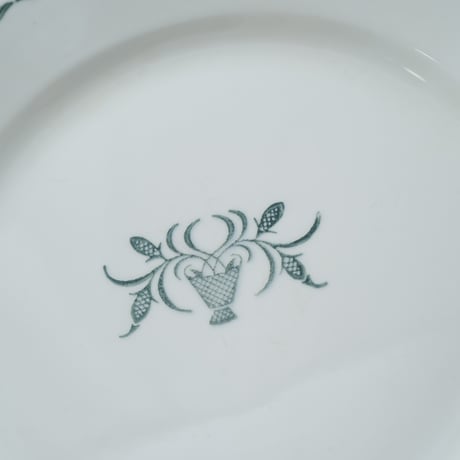 Old Arabia｜plate φ23cm｜green｜flower pot