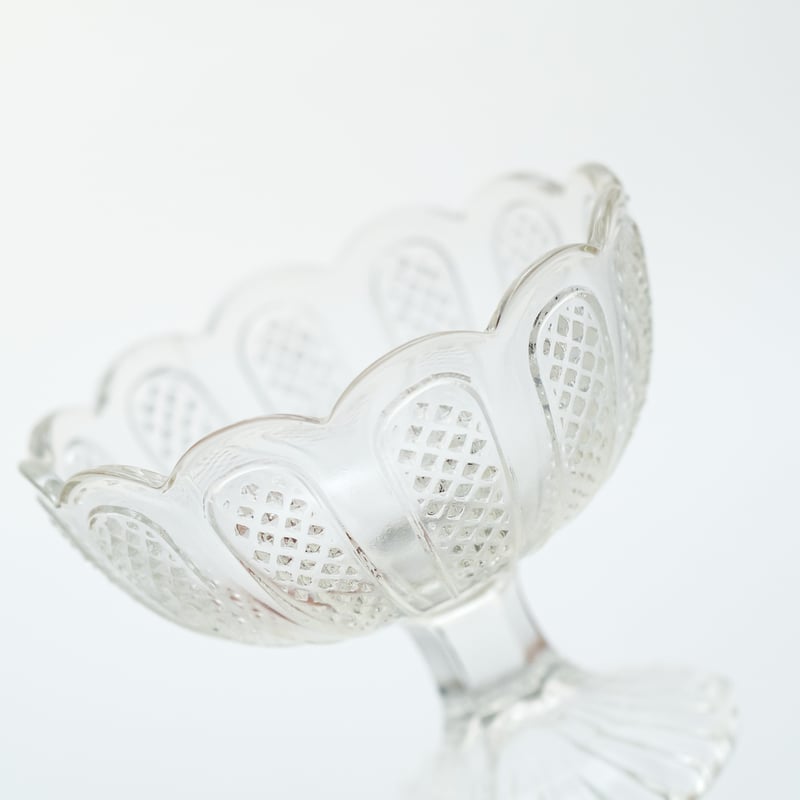 Nuutajarvi｜sugar bowl H8cm｜clear｜02 | lumikka shop