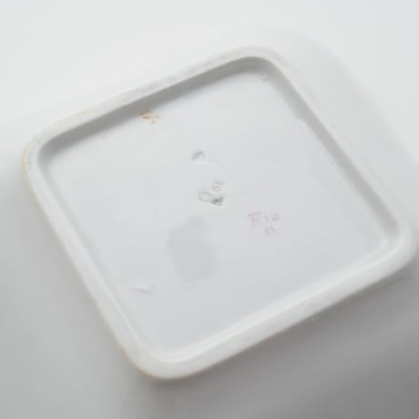 Arabia｜Pekka｜square plate 16.5cm｜gold