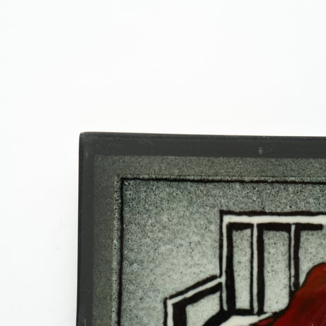 Arabia｜Helja｜wall plate｜scarf on chair