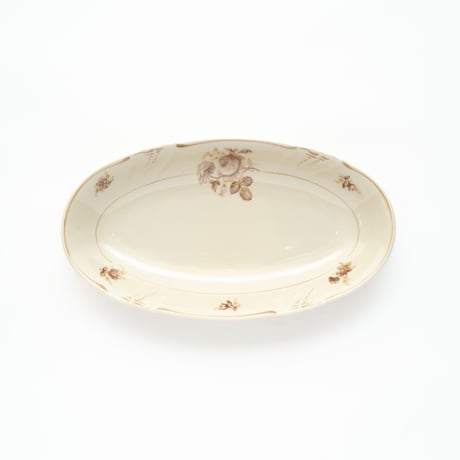 Old Arabia｜Miranda｜oval plate 25cm