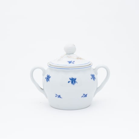 Arabia｜sugar pot｜blue rose