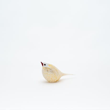 Murano｜glass bird｜white