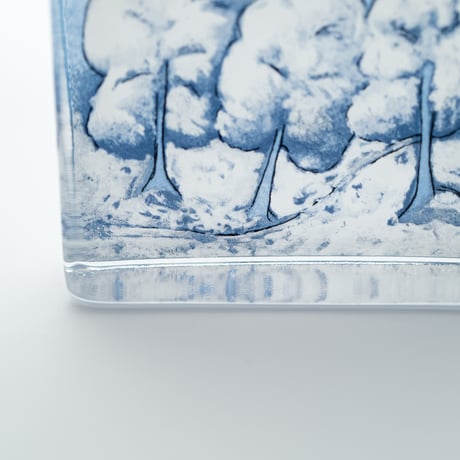 Arabia｜Helja｜glass card｜The silence of snow