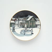 Arabia｜Christmas plate｜Tove｜1997