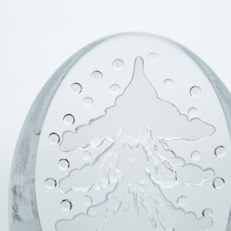 Iittala｜glass object｜christmas tree