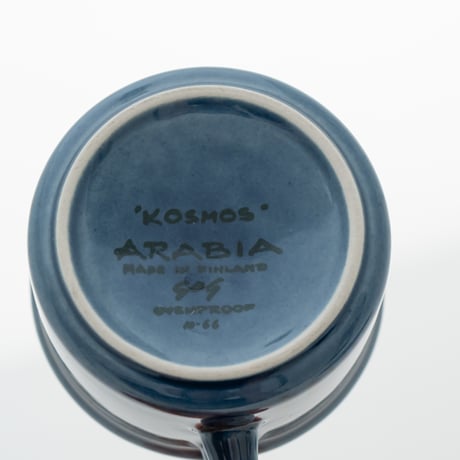 Arabia｜Blue Kosmos｜cup φ10cm