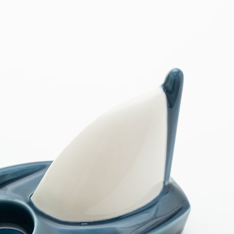 Arabia｜Helja｜candle holder｜blue boat