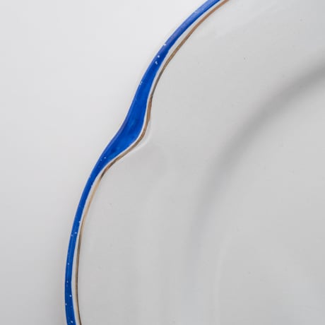 Old Arabia｜Pekka｜plate φ18cm｜blue and gold｜1