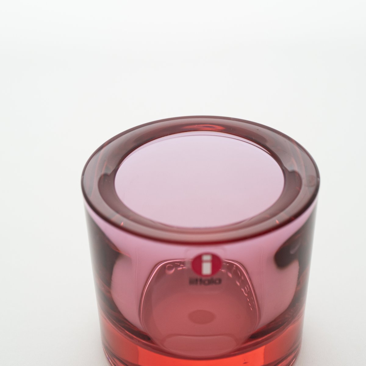 Iittala｜Kivi｜candle holder｜red garnet | lumikka