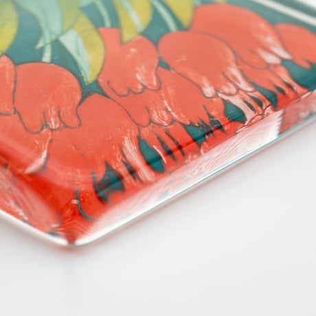 Arabia｜Helja｜glass card｜tulip