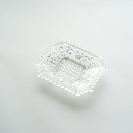 Nuutajarvi｜needle plate 8×10cm｜clear
