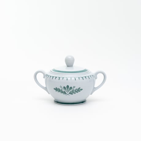 Arabia｜Green Thistle｜sugar pot