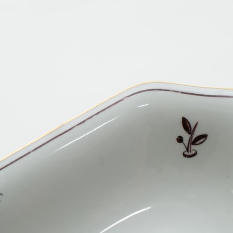 Old Arabia｜Satu｜oval plate 22cm｜house and birds