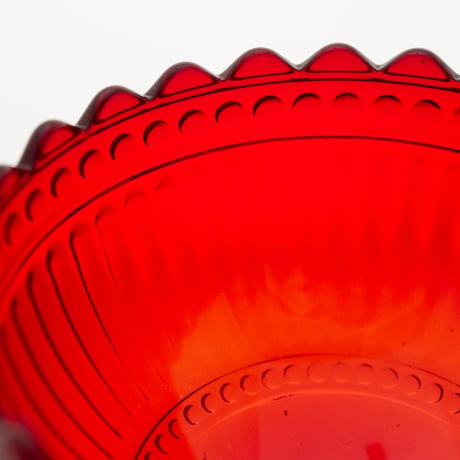 Marimekko / Nuutajarvi｜Maribowl｜old red