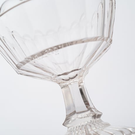 Nuutajarvi｜glass bowl φ11.6cm｜nötsjö stamp