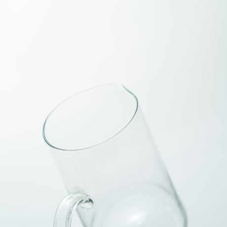 Riihimaki｜1267｜glass pitcher H14cm