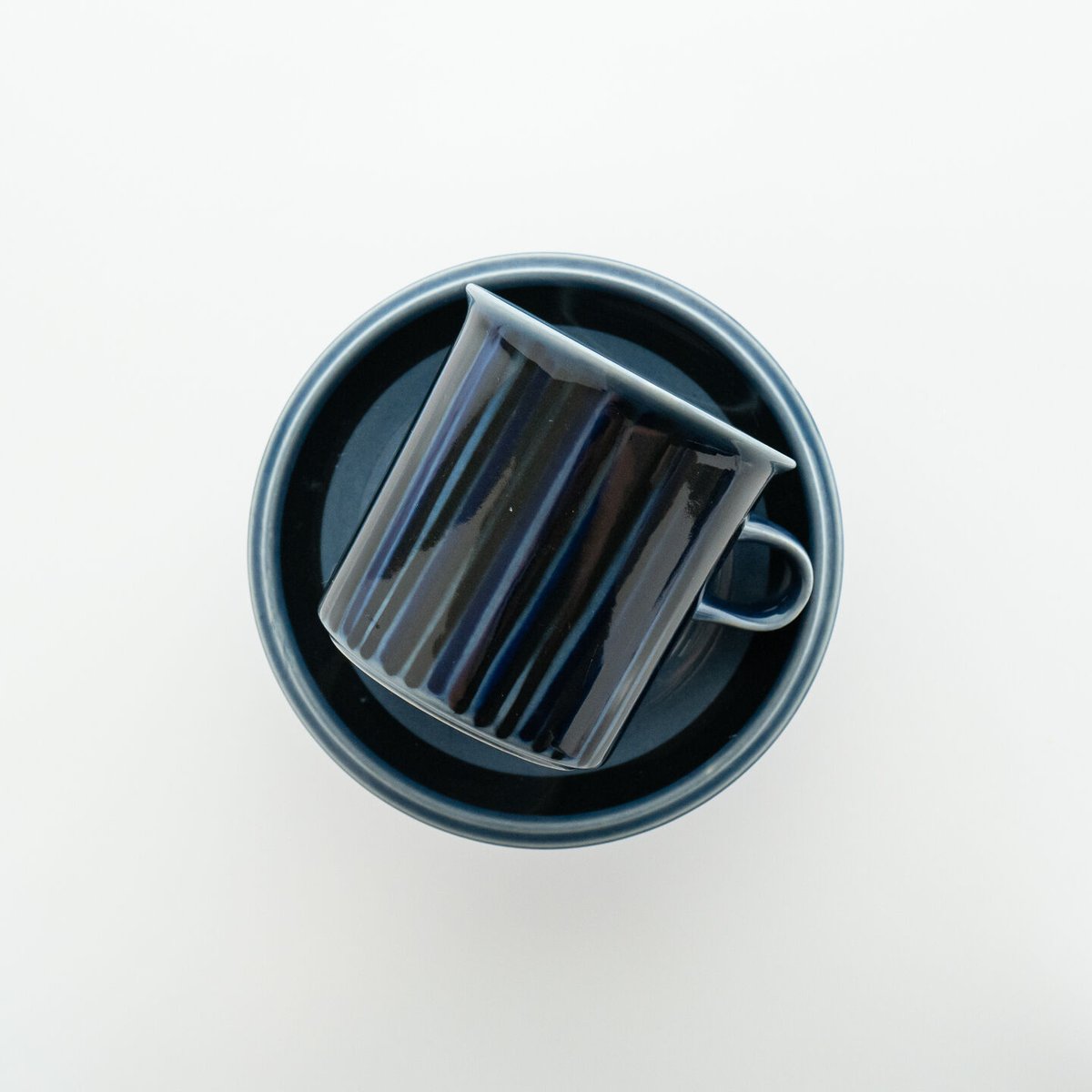 ARABIA ブルーコスモス/ Kosmos 36cmオーバルプラター① 【公式通販】