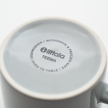 Arabia / Iittala｜Teema｜mug φ8.3cm｜pearl grey