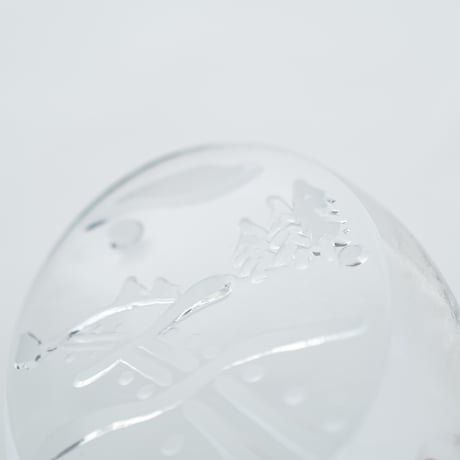 Iittala｜glass object｜ski track