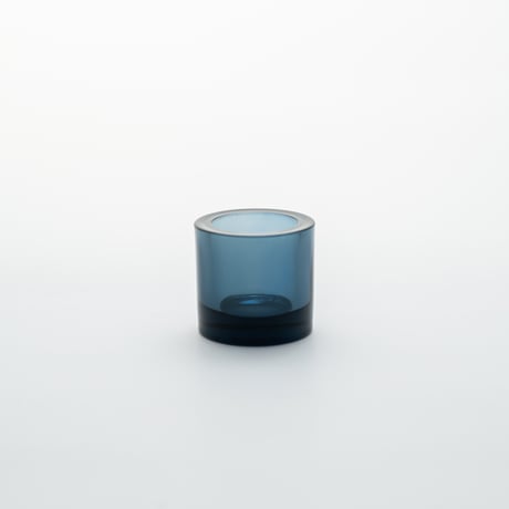 Iittala｜Kivi｜candle holder｜mixed color｜blueberry blue