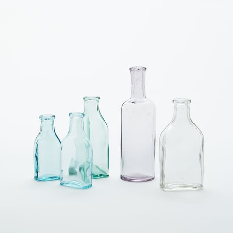 Old glass bottle｜30ml｜｜D2.2×W4.0×H8.9cm