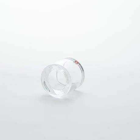 Iittala｜Kivi｜candle holder｜clear