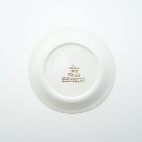 Arabia｜Polaris｜plate φ16.5cm