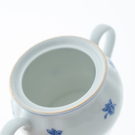 Arabia｜sugar pot｜blue rose