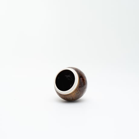 Arabia / Chymos｜candy pot｜brown